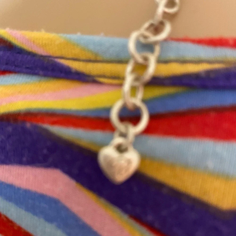 Chunky Silver Tone Chain Link Necklace Statement Fashion Jewelry‎